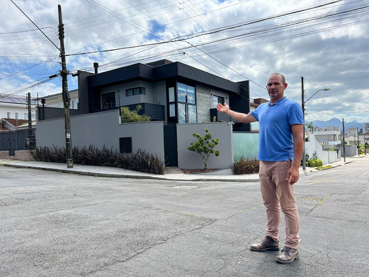 Construção residencial de alto padrão em Joinville